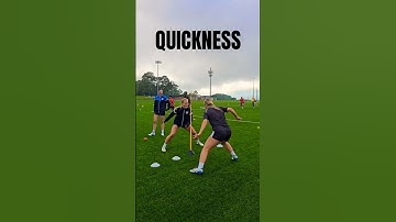 Quickness drill #speeddrills #fastfeet #soccertraining #soccercoach #footballcoaching #saqtraining