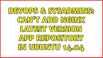DevOps & SysAdmins: Can
