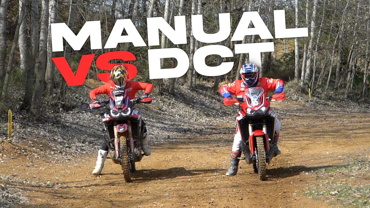 MANUAL VS DCT AFRICA TWIN 😲
