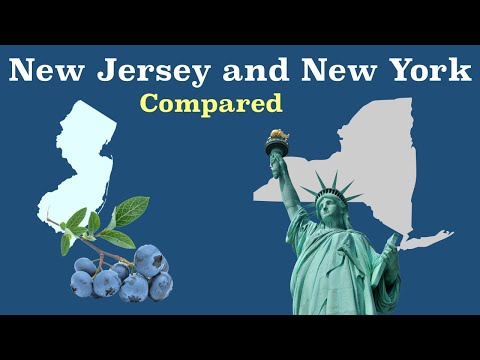 New Jersey and New York Compared