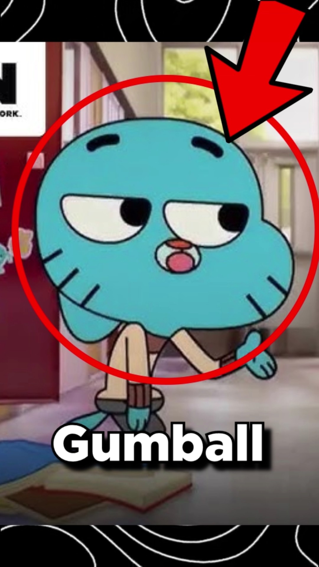 ¿Qué animal es Gumball? ? #gumball #josativi #youtube #shorts #miedo #terror
