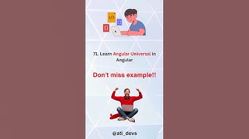 What is Angular Universal? #shorts #angular #interview