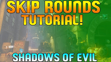 BO3 Zombies - Skip Rounds Instantly Trick! (Shadows of Evil)