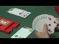 #35 Full Bridge game - bidding & card play explained - 5 Hearts