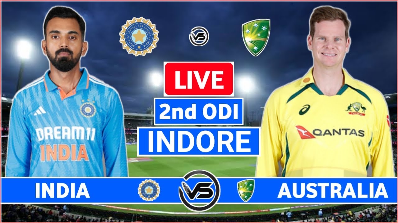 India vs Australia 2nd ODI Live Scores IND vs AUS 2nd ODI Live Scores and Commentary IND Innings