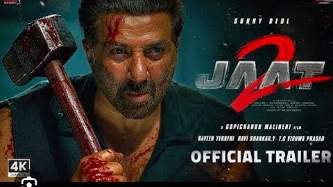 JAAT 2 - Official Trailer | Sunny Deol | GopiChand | Prabhas #jaatpower#jaatsong#jaatmovie