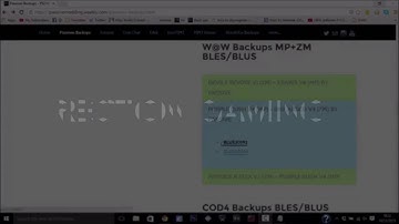 How To Install Modded {Backups} On PS3 OFW [NO JAILBREAK] (2016)