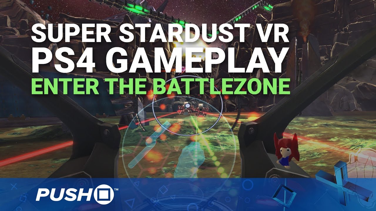 Super Stardust Ultra VR PS4 Gameplay: Enter the Battlezone | PlayStation 4 | PlayStation VR -