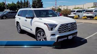 2024 Toyota Sequoia Capstone San Jose  Santa Clara  Fremont  San Francisco  Oakland