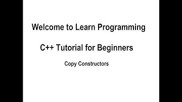 Learn Programming in C++ (OOP) for Beginners Tutorial 45 - Copy Constructors-Creat Copies of Objects