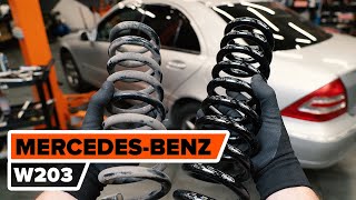 Cómo cambiar Muelles de Suspensión de MERCEDES-BENZ Clase C - vídeo guía
