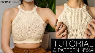 Crochet This Boutique Crop Top You'll Love! | Pattern & Tutorial #664