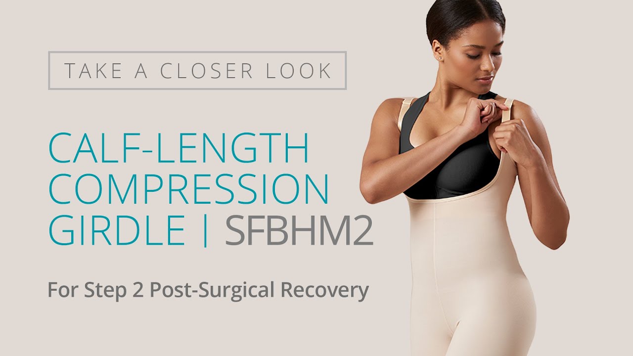 Take A Closer Look, Marena's Step 2 Calf-Length Post-Surgical Compression  Girdle