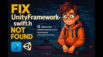 How to Fix "UnityFramework-swift.h Not Found" Error (Xcode 💻 / Unity 🚀)