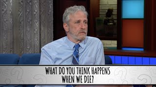 Part 2 - Jon Stewart Takes The Colbert Questionert