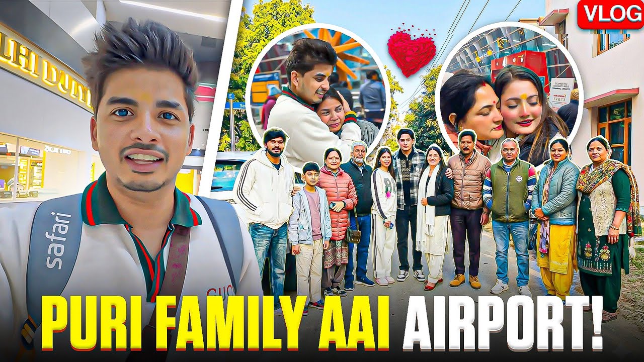Yeh Moment Kabhi Nahi Bhoolenge | Delhi Airport Emotional 😢✈️