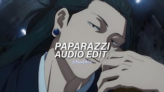 Paparazzi - Lady Gaga [Edit Audio] (I'm your biggest fan I'll follow u until u love me)