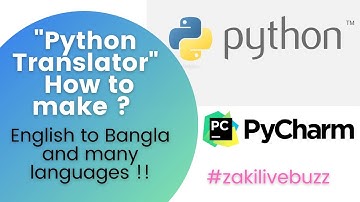 ✅Python Translator - Full Project in 20 mins | English to Bengali or many!