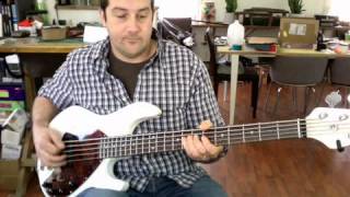 Video thumbnail of "Come Thou Fount Bass Lesson and Cover"
