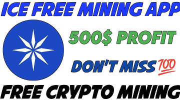 Ice Coin Free Crypto Mining App | Free Crypto Earning App | Make Crypto Online Without Investment