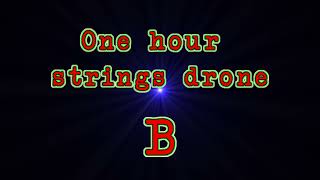 One Hour Synth Strings Drone in B