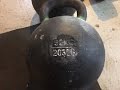 203 lb swings - how real men use kettlebells