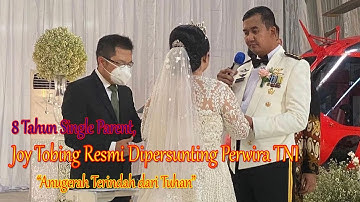 8 Tahun Single Parent, Joy Tobing Resmi Dinikahi Kolonel Cahyo Permono