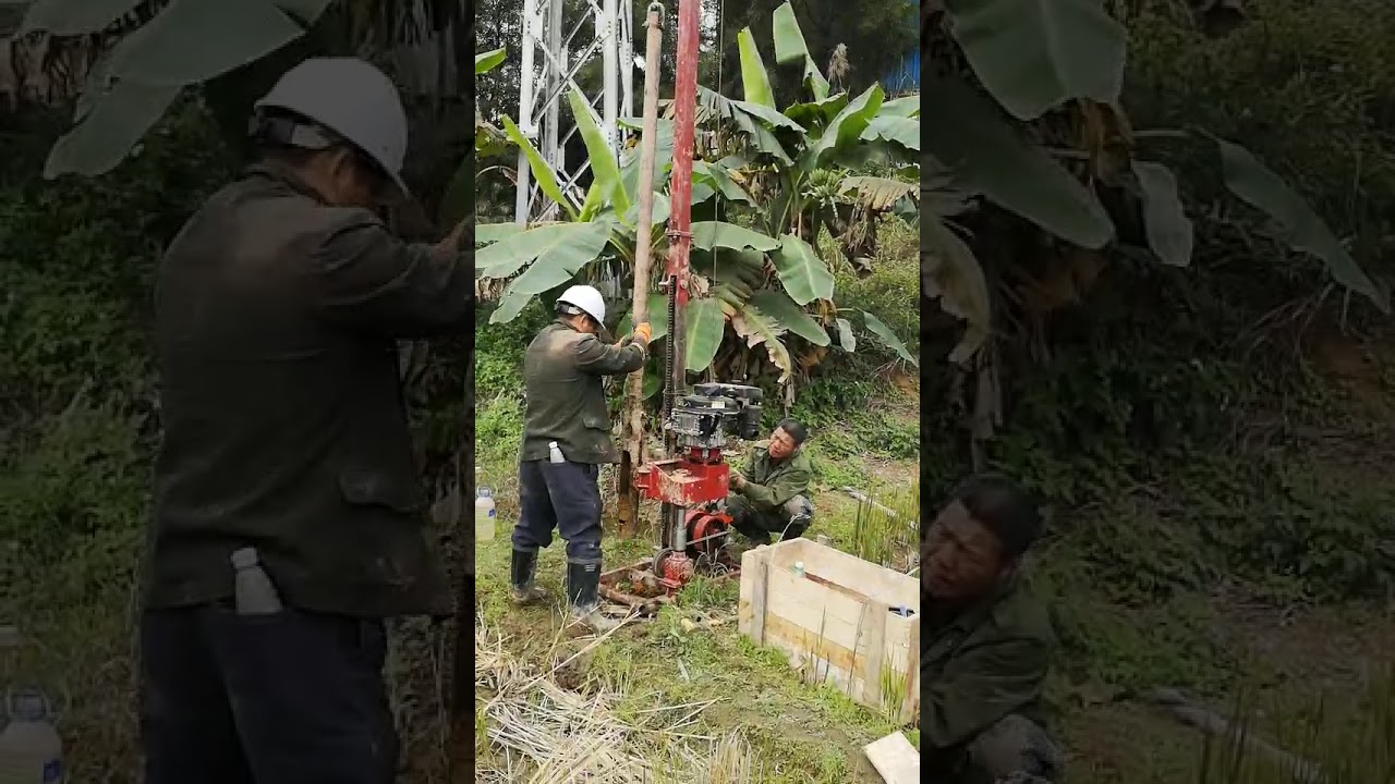 QZ-3 small portable core drilling rig for exploration, can drill soil and rock, also can do SPT test