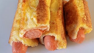 Bread Sausage Roll Recipe. How To Make Bread Sausage Roll.