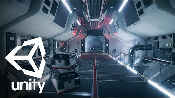 3D Sci Fi environment in unity