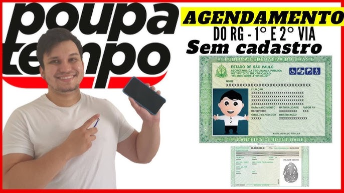 Tutorial Poupatempo: Agendamento para atendimento presencial 