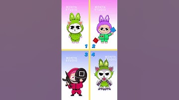 Sprunki Labubu Squid game 3 Phases #sprunki #incredibox #brainrot #cartoon #squidgame #labubu