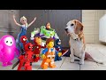 Real Life Animations vs Funny Dogs Louie & Marie