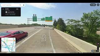Interstate 277 - Ohio eastbound