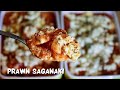 Greek Prawn Saganaki with Tomatoes &amp; Feta Cheese [Γαρίδες σαγανάκι]😋💖🍤🍅👌🏻👏