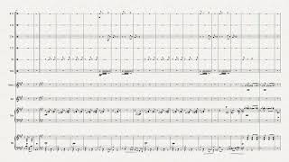 Golliwogg's Cakewalk by Debussy arranged for percussion and harp