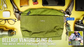 Bellroy Venture Sling 6L: The Best, Most Premium EDC Sling #Bellroy #slingbag #edc #whatsinmybag