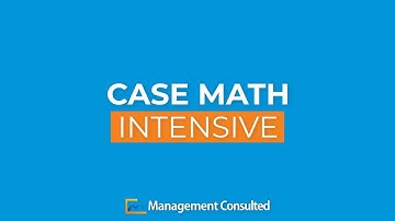 Case Math Intensive
