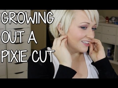GROWING OUT A PIXIE CUT: How to Cut Your Hair - YouTube