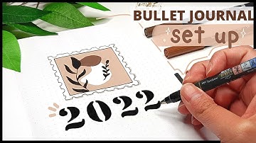 Simple 2022 Bullet Journal Setup *BEGINNER FRIENDLY*