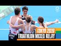 Triathlon MIXED relay  🏊🚴🏃| Tokyo Replays
