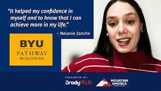 BYU-Pathway Grad Melanie Zanche Started a Business at Age 24 | She Realized She Could Achieve More