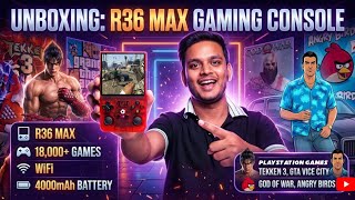 I Bought The Most Viral Gaming Console - R36 Max Gaming Console Unboxing &amp; Review