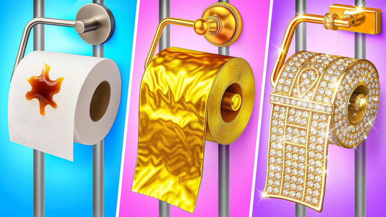 Бедная vs Богатая vs Ультра богатая Девушка в Тюрьме от Multi DO Smile