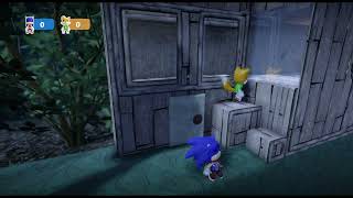 Sonic and Tails escaping from Jeff the Killer and TheChicken Man. LBP3 PS4