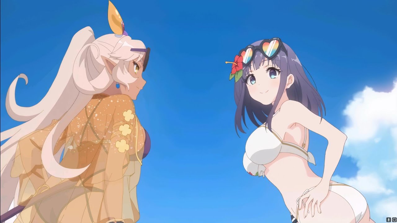 Princess Connect Re:Dive:4K an underwater trampoline 【Event