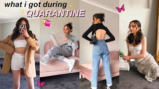 a late quarantine try-on haul! | ft. Princess Polly, Zara, Ana Luisa and more!