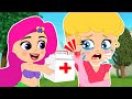 Boo boo song  princess got hurt song  nursery rhymes for kids  princess playtime  