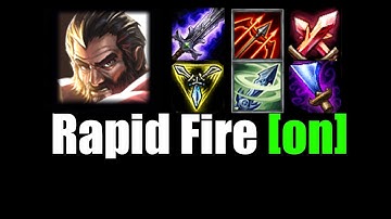 2.5 Max Attack Speed Graves (Demonstration/Bots) [NOT URF]