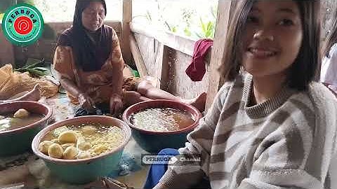 hajatan pernikahan an4k semata wayang di kampung nangewer